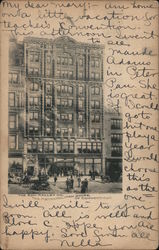 The EDW Malley Co. The Metrolpolitan Store of Connecticut Postcard