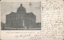 Logan County's $200,000 Court House Postcard