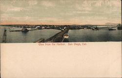 View from the Harbor Postcard