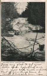 Sheldon's Cascade Montague, MA Postcard Postcard Postcard