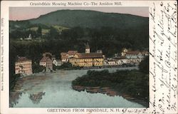 Granite State Mowing Machine Co.- The Amidon Mill Postcard