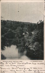 Swinging Bridge Postcard