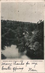 Swinging Bridge Postcard