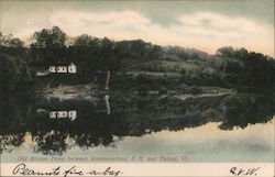 Old Britton Ferry between Westmoreland, NH and Putney, VT. New Hampshire Postcard Postcard Postcard