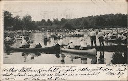 Coneing on the Charles Postcard