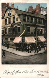 Old Corner Book Store Postcard
