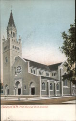 First Church of Christ Scientist Concord, NH Postcard