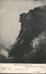 The Great Stone Face Postcard