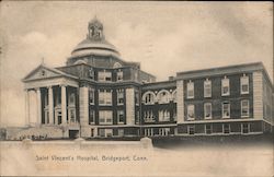 Saint Vincent's Hospital Bridgeport, CT Postcard Postcard Postcard