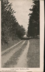 Lover's Lane Southboro, MA Postcard Postcard Postcard