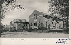 Holder Memorial Building - Public Library Postcard