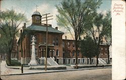 County Building Auburn, ME Postcard Postcard Postcard