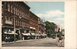 Congress Street Toward Monument Square Postcard