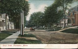 Knox Street Thomaston, ME Postcard Postcard Postcard