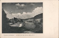 "Sunshine and Shadow" A view in the East Hollow Postcard