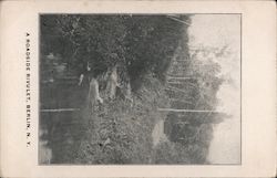 A Roadside Rivulet Postcard