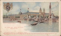 Palace of Varied Industries - St. Louis World's Fair Postcard