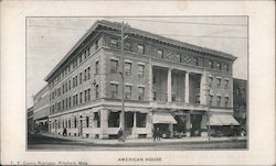 American House Postcard