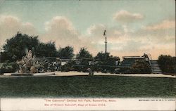 "The Cannons" Centak Hill Park Postcard