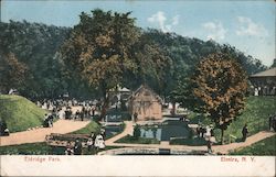 Eldridge Park Elmira, NY Postcard Postcard Postcard