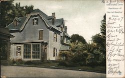 Residence of Harriet Beecher Stowe Postcard