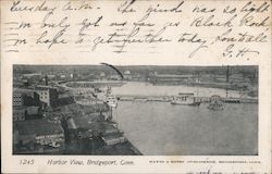 Harbor View Bridgeport, CT Postcard Postcard Postcard