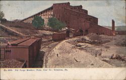 Old Forge Breaker. Penn Coal Co. Postcard