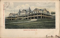 Highland Inn Somerset, PA Postcard Postcard Postcard