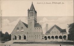Sixth U.P. Church Postcard