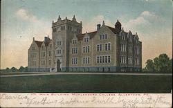Main BUilding, Muhlenberg College Postcard