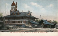 Lehigh Valley Passenger Station Postcard