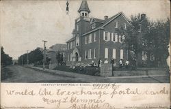 Chestnut Street Public School Postcard