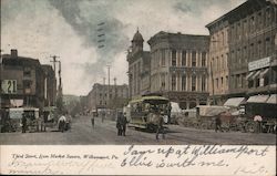 Third Street, from Market Square Postcard
