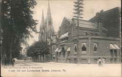 8th and Cumberland Streets Postcard