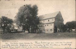 The Brother House Ephrata, PA Postcard Postcard Postcard