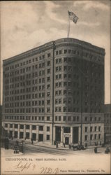First National Bank Uniontown, PA Postcard Postcard Postcard