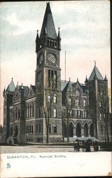 Municipal Building Scranton, PA Postcard Postcard Postcard
