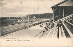 The Race Track Postcard