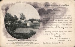 Cosmopolitan Card Club Postcard