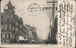 Main Street Postcard