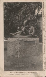 Mother Bickerdyke Monument, Court House Square Galesburg, IL Postcard Postcard Postcard