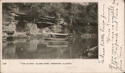 "The Cliffs" Globe Park Postcard