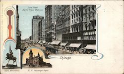 State Street, North from Madison Postcard