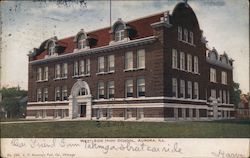 West Side High School Aurora, IL Postcard Postcard Postcard