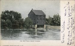 Old Mills, Rock Island Arsenal Illinois Postcard Postcard Postcard