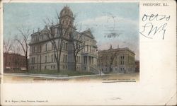 Stevenson County Court House & The Berman Insurance Co. Postcard