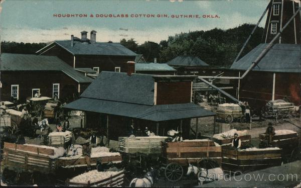 Houghton & Douglass Cotton Gin Guthrie Oklahoma