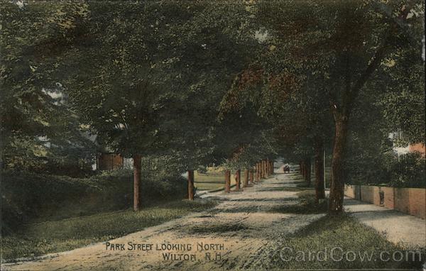 Park Street Looking North Wilton New Hampshire