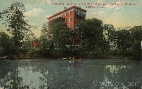 Pittsburg Hospital, Frankstown Ave and Beachwood Pittsburgh Pennsylvania