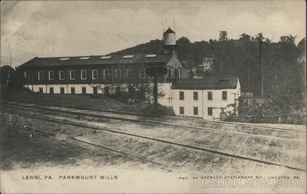Parkmount Mills Lenni Pennsylvania